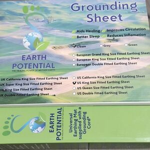 Cream Grounding Sheet + Universal Grounding Mat
